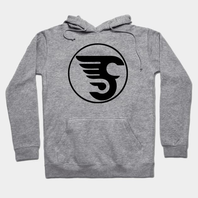 Defunct Spokane Flyers Hockey 1948 Hoodie by LocalZonly